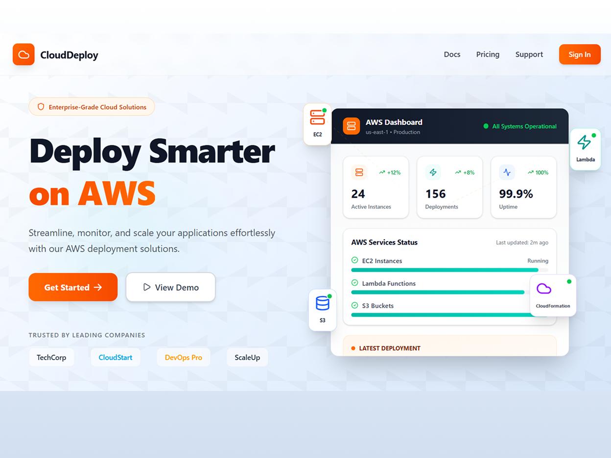 AWS Microservices preview